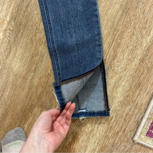 Reformation Hepburn High Skinny Jean Wash Rainier Size 25 - Picture 4 of 13